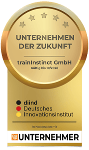 Unternehmen-der-Zukunft-Siegel_trainInstinct-GmbH_500x840px